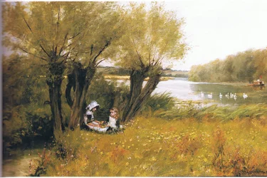 Sitting on the Riverbank